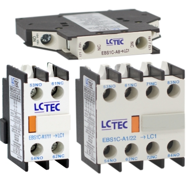Auxiliary contacts for LC1 contactor